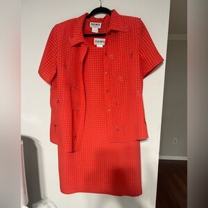Pla Smith Red Women's Dress Set